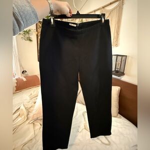 Miu Miu Cropped Low-rise Black Womens Pants Trousers